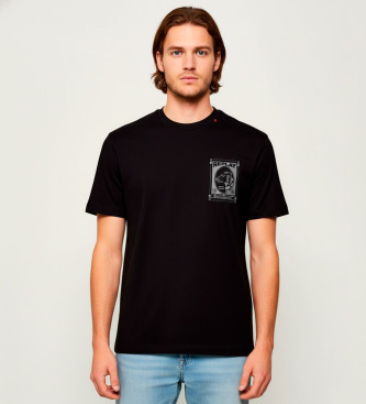 Replay para hombre. M3282.000.23608P Camiseta Vintage negro (S), Casual, Algodón, Manga corta