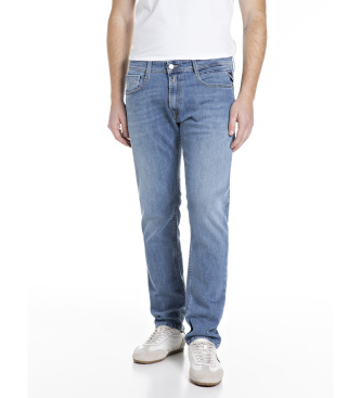 Replay para hombre. M1005.000.685194 Jeans denim azul claro (31/32), Algodón
