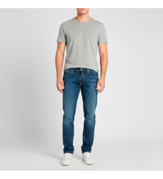 Replay para hombre. MA972.000.573924 Jeans Super Stretch azul (36/32), Casual, Algodón