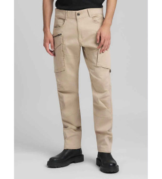 Replay para hombre. M9873A.000.84387 Pantalón cargo Joe beige (34/32), Casual, Algodón