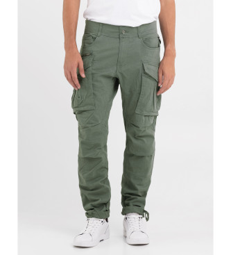 Replay para hombre. M9873A.000.84387 Pantalón cargo Joe verde (30/32), Casual, Algodón