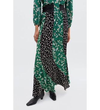 Rixo para mulher. 020.05092.425.06966 Saia Gracella verde (XS), Casual, Viscoso