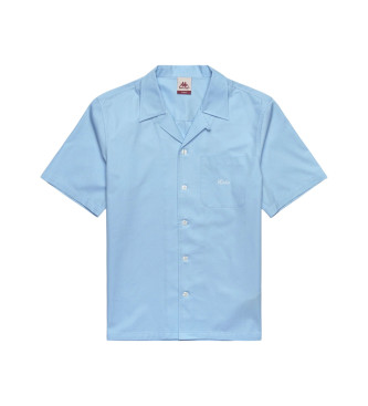 Robe di Kappa para homem. 631372W Camisa azul Aousja (S), Algodão, Manga curta