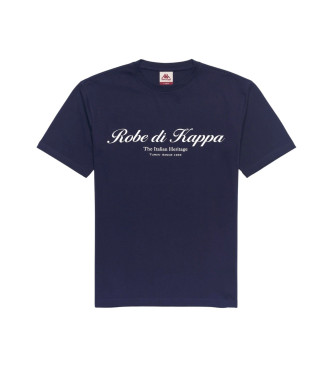 Robe di Kappa para homem. 61151CW T-shirt azul-marinho Tozeur (S), Casual, Algodão, Manga curta