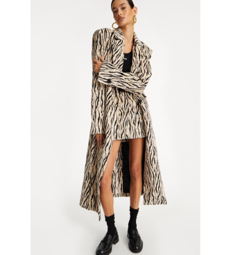 Rotatevoor vrouwen. 115047858 Venetta jas met dierenprint (38), Casual, Katoen