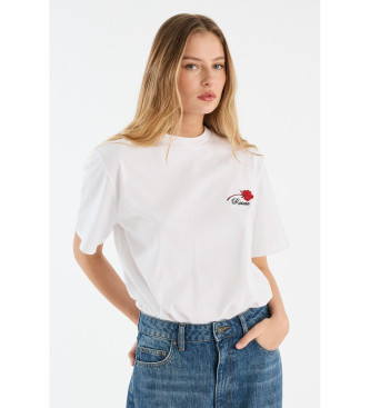 Rotate Para Mujer. 114722400 Camiseta Astra Blanco (M), Casual, Manga Corta, AlgodóN OrgáNico, Sostenible-image