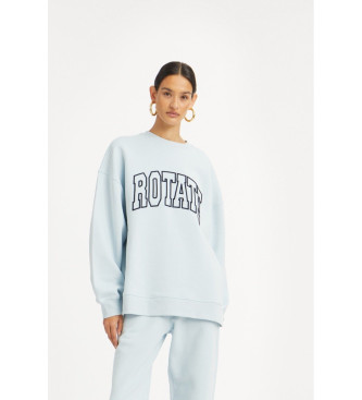 Rotate para mujer. 114376184 Sudadera Iris azul (M), Casual, Algodón Orgánico, Sostenible