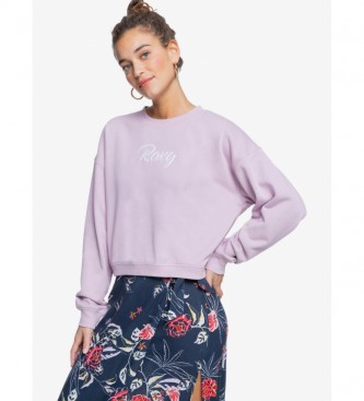 Roxy para mulher. Sweatshirt Break Away lilac Roxy