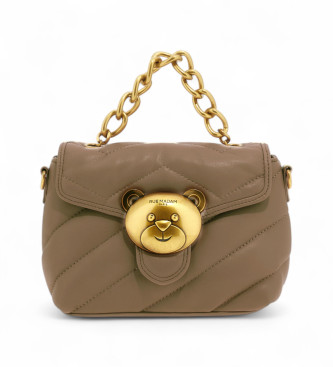 RUE MADAM PARIS para mulher. 1491 Saco Puffy Shoulder Xs taupe (OSFA), Casual, Poliuretano