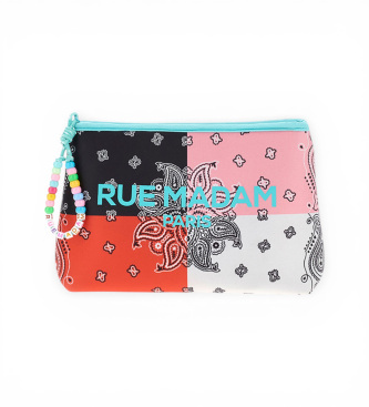 RUE MADAM PARIS para mujer. 1563 Neceser Summer Clutch multicolor (OSFA), Casual, Neopreno