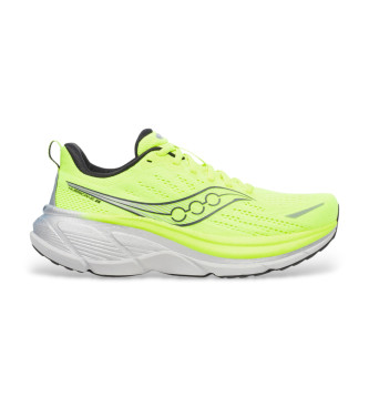 Saucony para hombre. S21026-287 Zapatillas Hurricane 25 amarillo (41), Plano, 1 a 3cm, Cordones, Casual, Deportivo, Multideporte