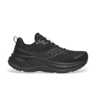 Saucony para hombre. S21026-201 Zapatillas Hurricane 25 negro (41), Plano, 1 a 3cm, Cordones, Casual, Deportivo, Multideporte
