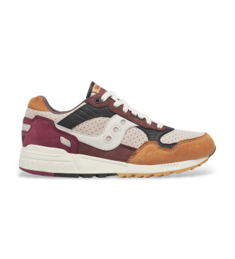 Saucony para hombre. S70945-1 Zapatillas Shasow 5000 lila (46), Piel, Plano, Cordones, Casual