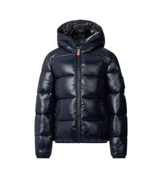 Save The Duck para niño. J31280B-LOVE21 Abrigo Artie marino (14años= 164cm), Casual, Sostenible, Nylon reciclado, moda infantil