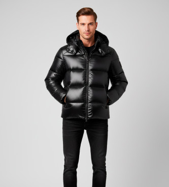 Save The Duck para hombre. D31280M-LOVE21 Abrigo Edgard negro (XL), Casual, Sostenible, Nylon reciclado