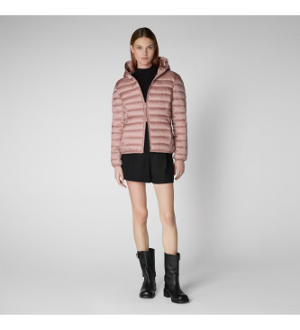 Save The Duck para mujer. D33620W-IRIS19 Chaqueta Alexis rosa (M/L), Casual, Nylon