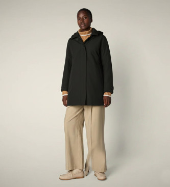 Save The Duck para mujer. D42023W-GRIN21 Chaqueta Embie negro (L), Casual, Poliéster