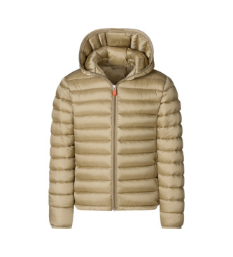 Chaqueta Iris marrón (140cm), Casual, Nylon, moda infantil, Save The Duck outlet 2024.