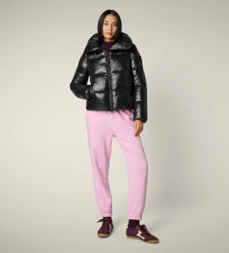 Save The Duck para mujer. D39370W-LOVE21 Chaqueta Isla negro (S), Casual, Sostenible, Nylon reciclado