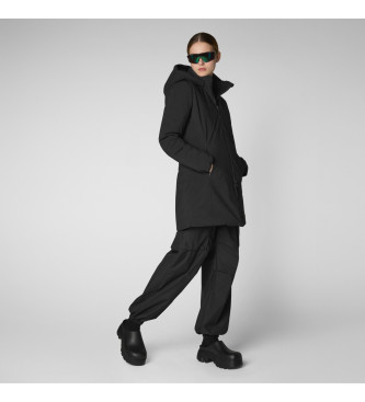 Parka Rachel negro (XL), Casual, Poliéster Reciclado, Sostenible, Save The Duck outlet 2024.