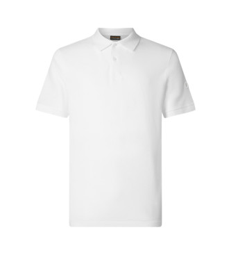Save The Duck para hombre. DR1742M-BATE20 Polo Orio blanco (S), Casual, Algodón, Manga corta