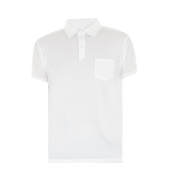 Polo Lomellina blanco (M), Casual, Manga corta, Algodón Orgánico