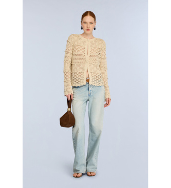 Semicouture para mujer. S6SF02 Jersey Zilla beige (M), Casual