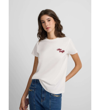 Silbon para mujer. 135158 Camiseta bakery blanco (XL), Casual, Algodón, Manga corta