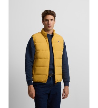 Silbon para hombre. 133660 Chaleco clásico técnico amarillo (M), Casual, Poliéster