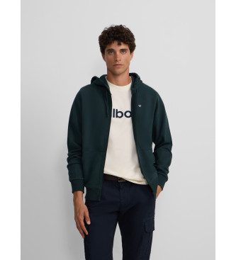 Silbon para hombre. 133864 Sudadera clásica verde oscuro (XXL), Casual, Algodón