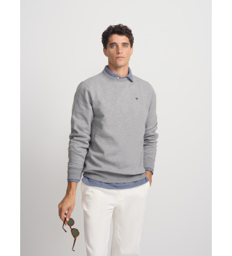 Silbon para hombre. 133896 Sudadera clásica neopreno gris (S), Casual, Algodón