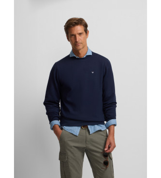 Silbon para hombre. 133895 Sudadera clásica neopreno marino (M), Casual, Algodón