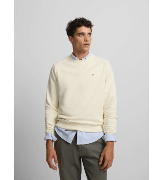 Silbon para hombre. 133843 Sudadera escudo SB beige (M), Casual, Algodón