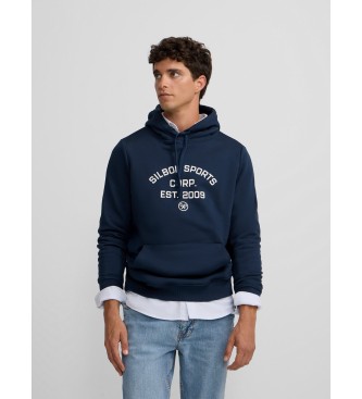 Silbon para hombre. 133835 Sudadera sports marino (XXL), Casual, Algodón