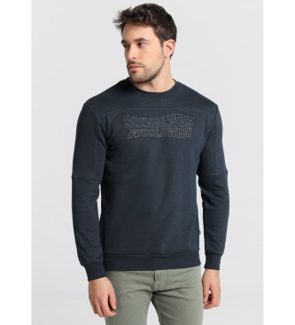 Six Valves para homem. Sweatshirt 132572 Azul Six Valves