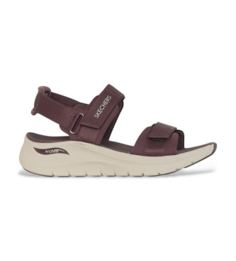 Para mujer. 119465 Sandalias Arch Fit 2.0 - Go-Ge (36), 1 a 3cm, Velcro, Casual