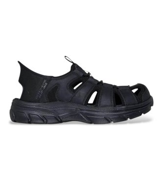 Skechers para hombre. 205182 Cangrejeras Revolted SS Vartan negro (42), Plano, Cordones, Casual, Beachwear