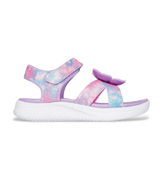Para niña. 303109L Sandalias Jumpsters Butterfly Brights (28), Plano, Velcro, Casual, moda infantil