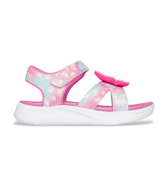 Para niña. 303109L Sandalias Jumpsters Butterfly Brights (28), Plano, Velcro, Casual, moda infantil