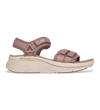 Skechers för kvinnor. 141617 Max Cushioning Elite 2.0 Sandaler Jessie rosa (39), 3 till 5 cm, Kardborreband, Casual