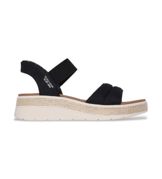 Skechers för kvinnor. 114413 Sandaler Slip-ins Bobs Sun Ray svart (41), Karta, 3 till 5 cm, Ingen, Casual