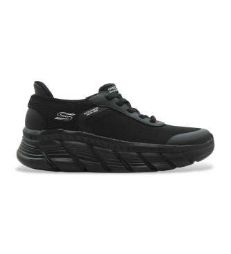 Skechers para mujer. 117391 Zapatillas Bobs B Flex Hi Linear Force negro (36), Plano, Cordones, Casual, Deportivo, Multideporte