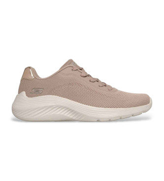 Skechers para mujer. 117679 Zapatillas Bobs Squad Waves taupe (40), Plano, Cordones, Casual, Deportivo, Multideporte