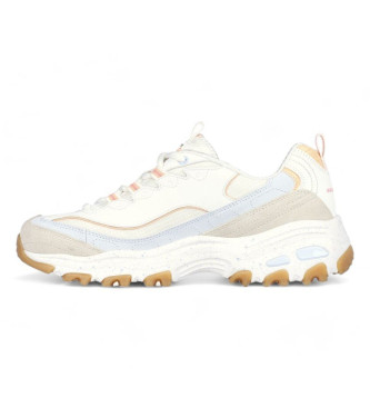 Skechers Para Mujer. 149589 Zapatillas D'lites-Bold Views Beige (38), Plano, Casual, Deportivo, Multideporte-image