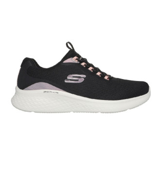 Skechers para mujer. 150041 Zapatillas Lite Pro Glimmer Me negro (40), 1 a 3cm, Cordones, Casual, Deportivo, Multideporte