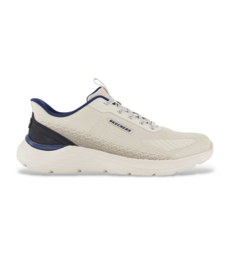 Skechers para hombre. 211369 Zapatillas Slip-ins Relaxed Fit Garner Ellis taupe (40), Plano, Cordones, Casual