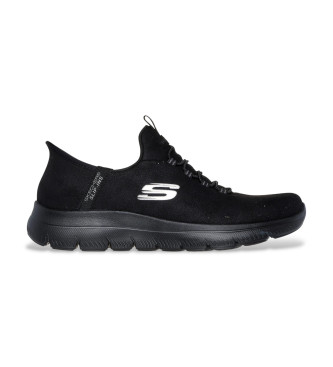 Skechers para mujer. 150254 Zapatillas Slip-ins Summits Unknown Trail negro (38), Tela, Plano, Cordones, Casual