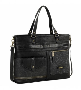 Skpat para mujer. MaletÃn Portatil 15.6 Pulgadas 304640 negro -30x39,