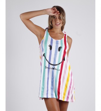 Aznar Innova para mujer. SMILEY Camisola Tirantes Rainbow multicolor