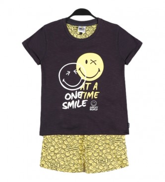 Aznar Innova para criança. SMILEY One Smile Short Sleeve Pijama de man